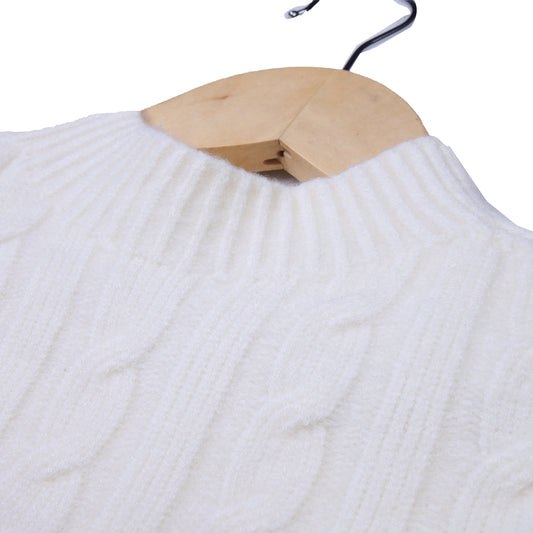 Off-White Cable Knit Sweater