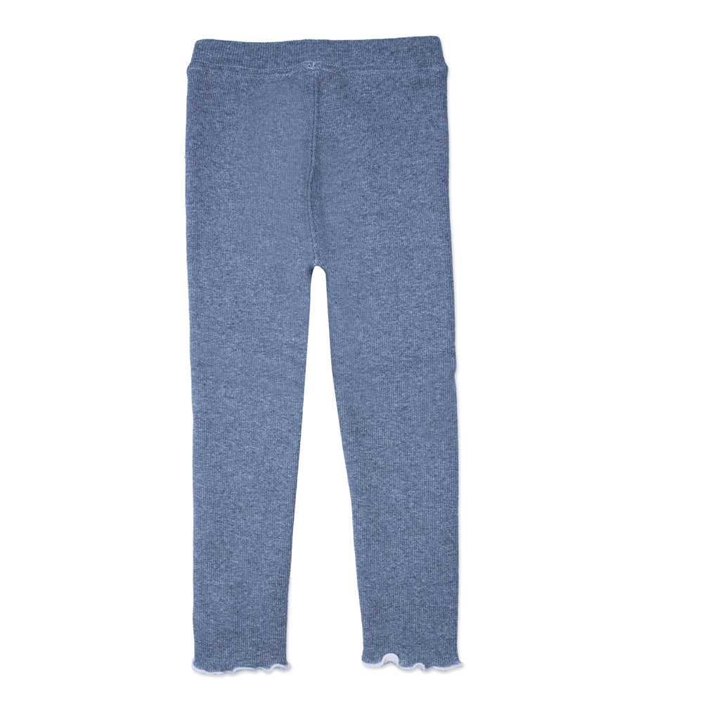 Grey Knit Leggings – Sheep Patch