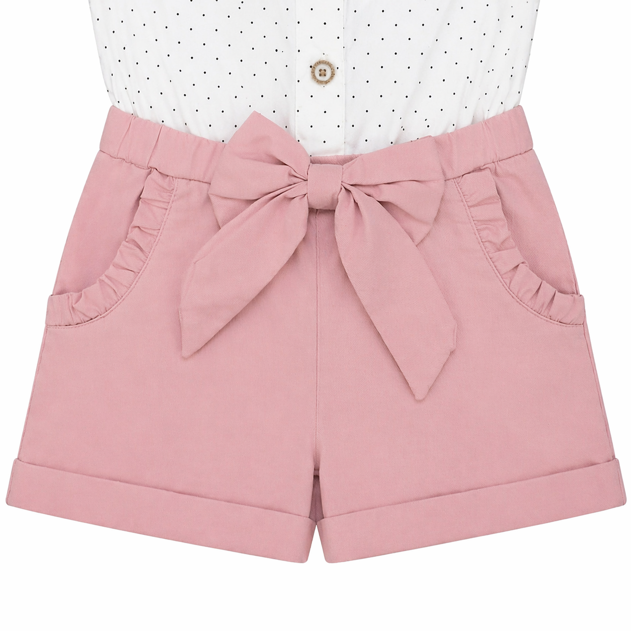 Polka Dot Bow Set