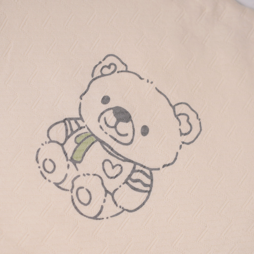 Bear Baby blue Romper Set