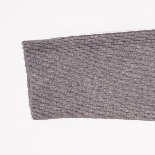 Soft knit pullover with metal buttons
