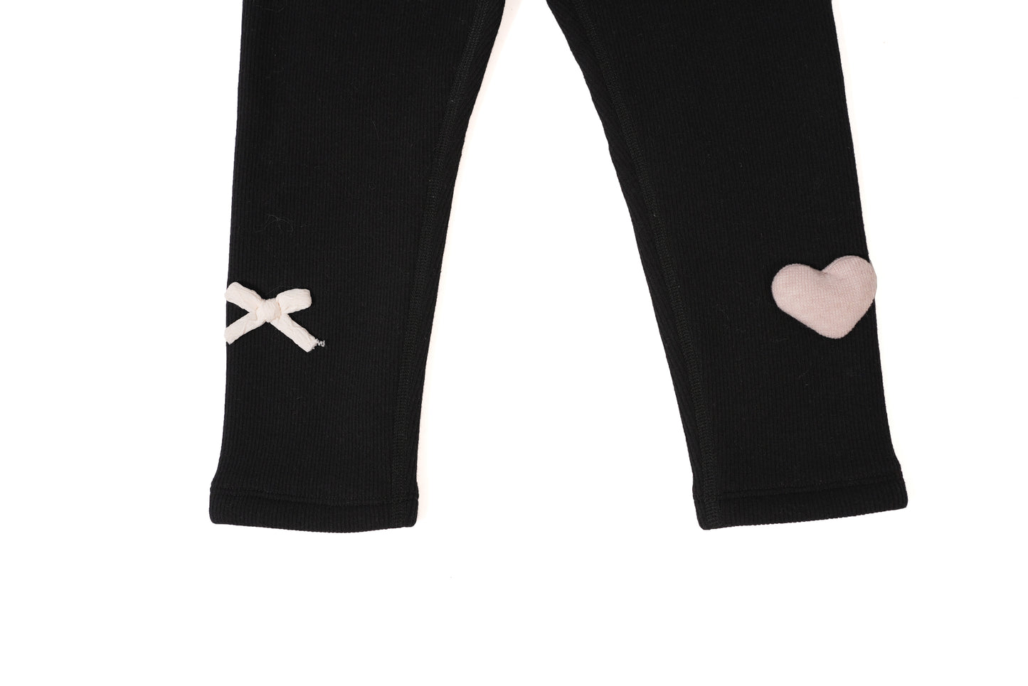 Black heart leggings