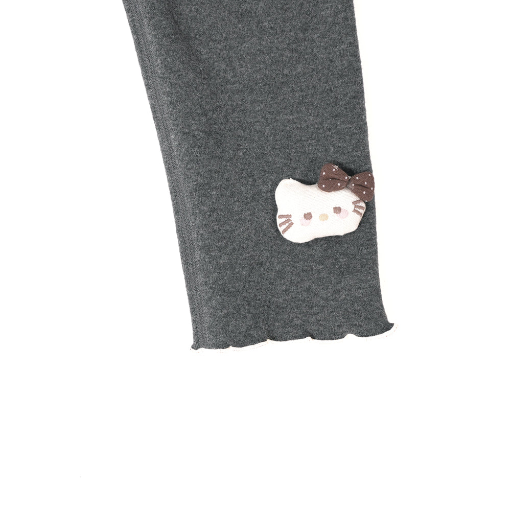 Charcoal kitty leggings
