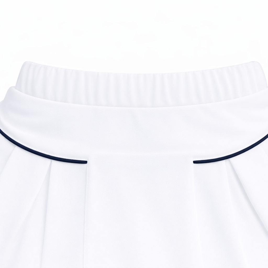 Nautical Collar Skirt Co-ord Set