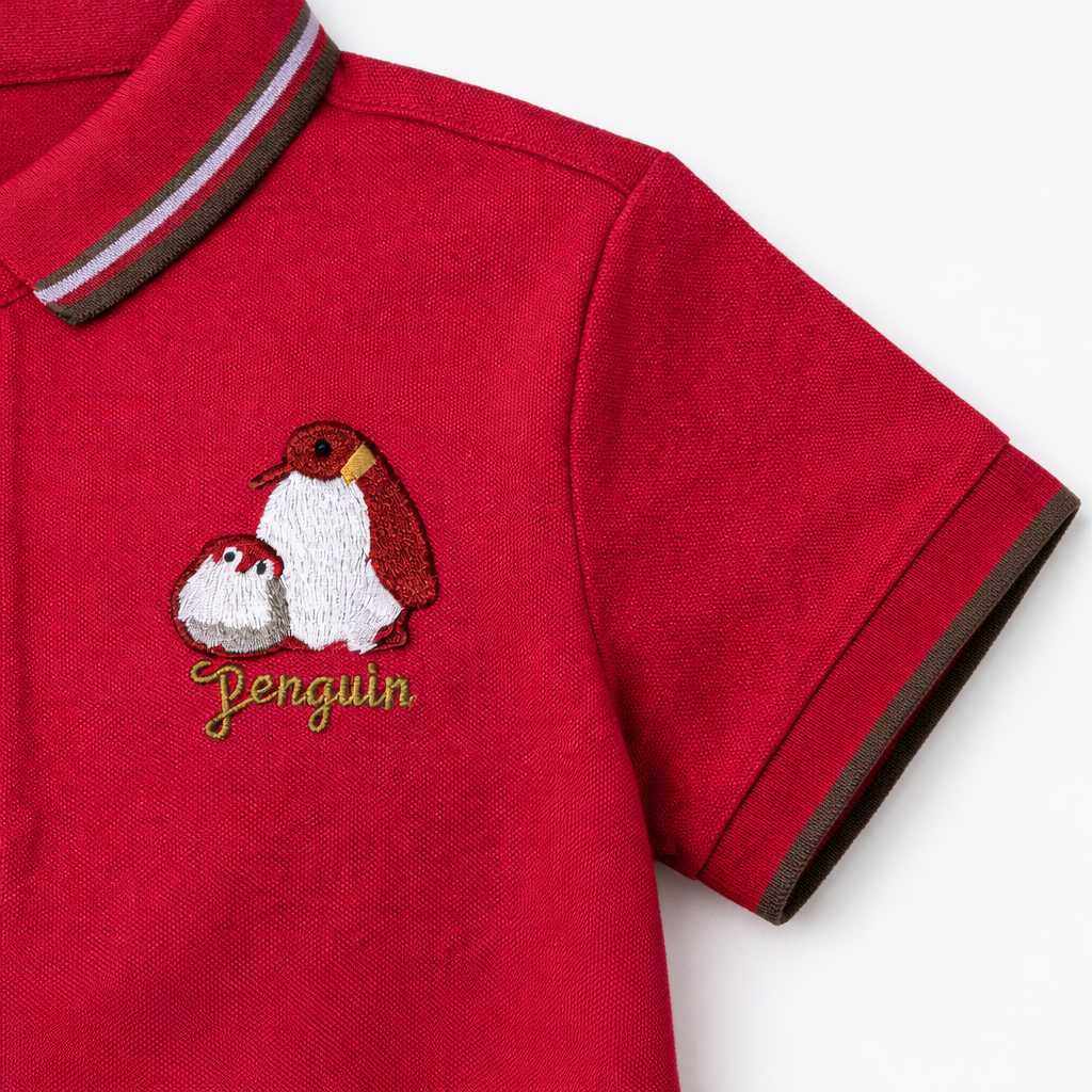 Red Penguin Classic Polo Tee
