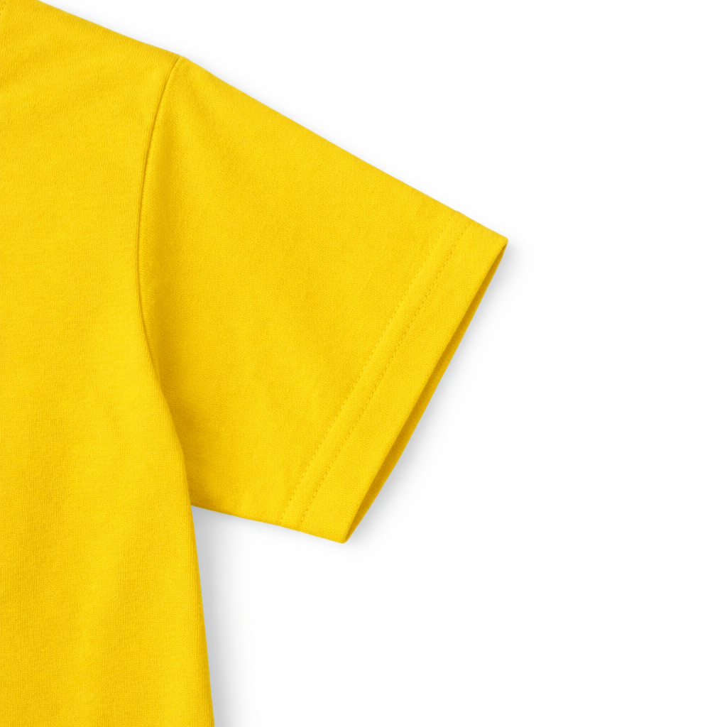 Hey Graphic Yellow Tee