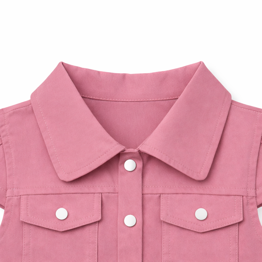 Rose Utility Shirt Dress