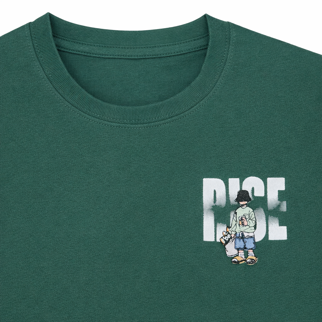 Green Rise Graphic Tee