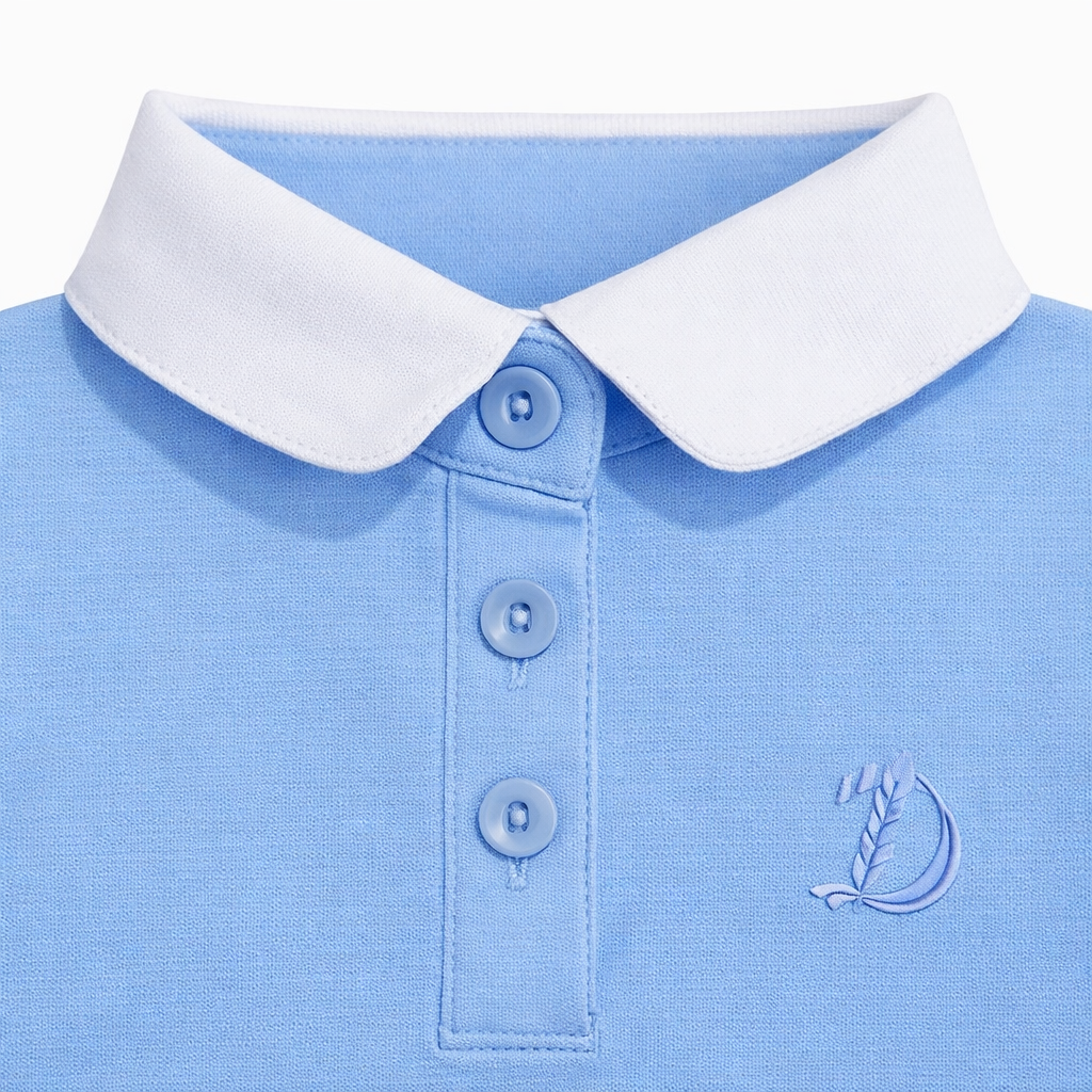 blue Classic Collar Polo Tee