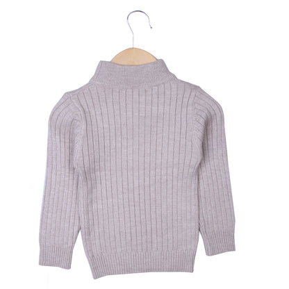 Grey Diamond Knit sweater