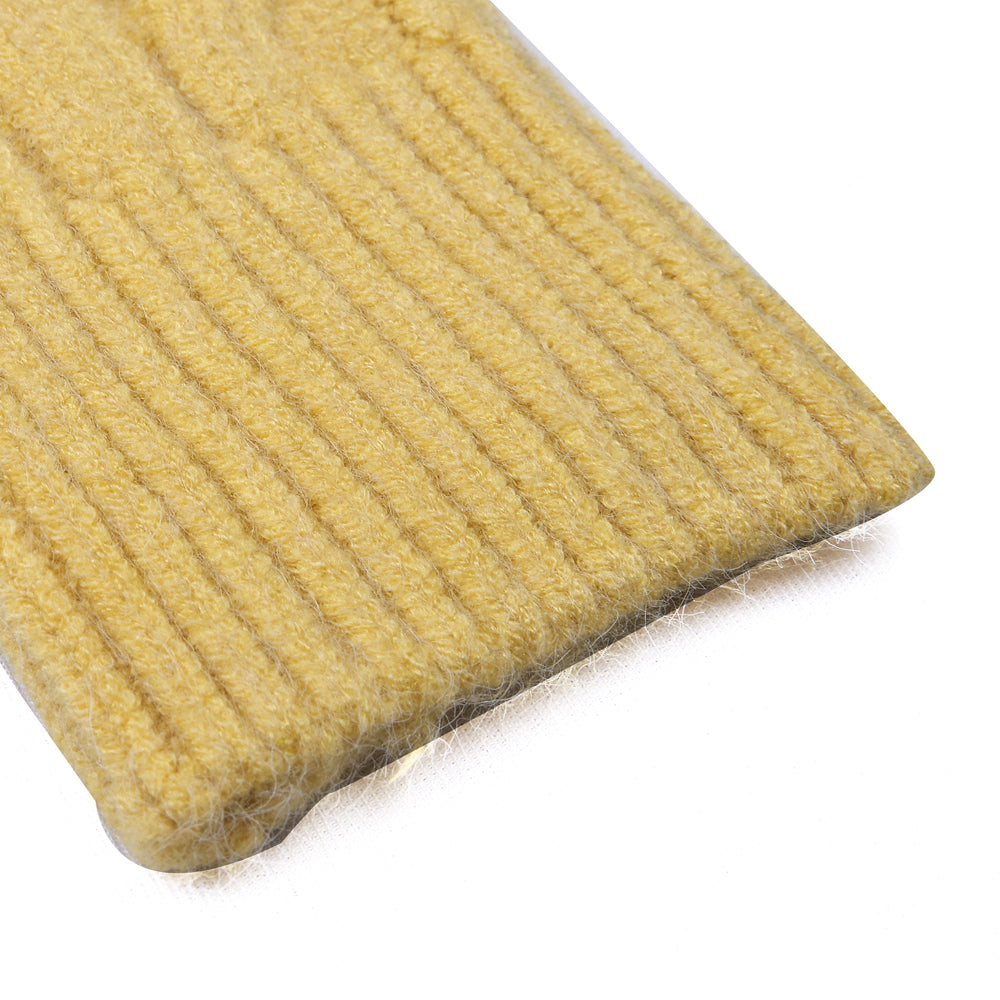 Mustard Cable Knit Sweater