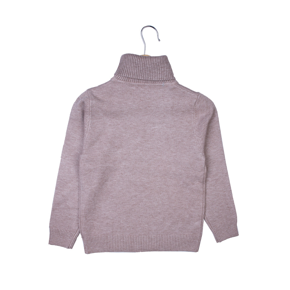 Fawn knit high neck