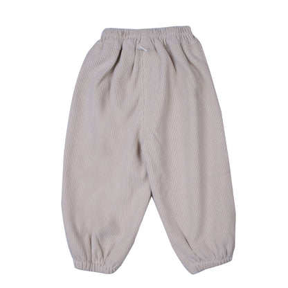 Cream Joggers with Car Patch