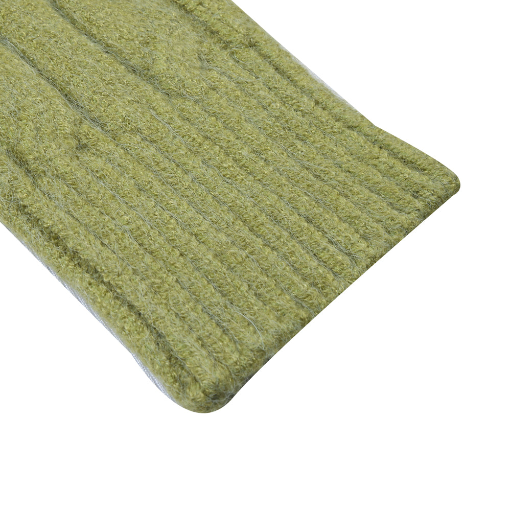 Green Cable Knit Sweater