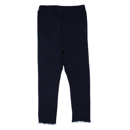 Black Knit Leggings – Sheep Patch