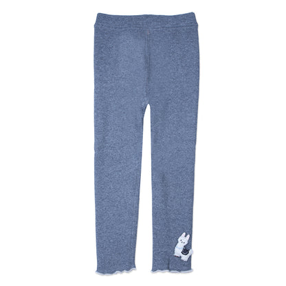 Grey Knit Leggings – Sheep Patch