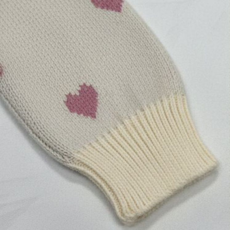 Cream Cupcake Knit Sweater