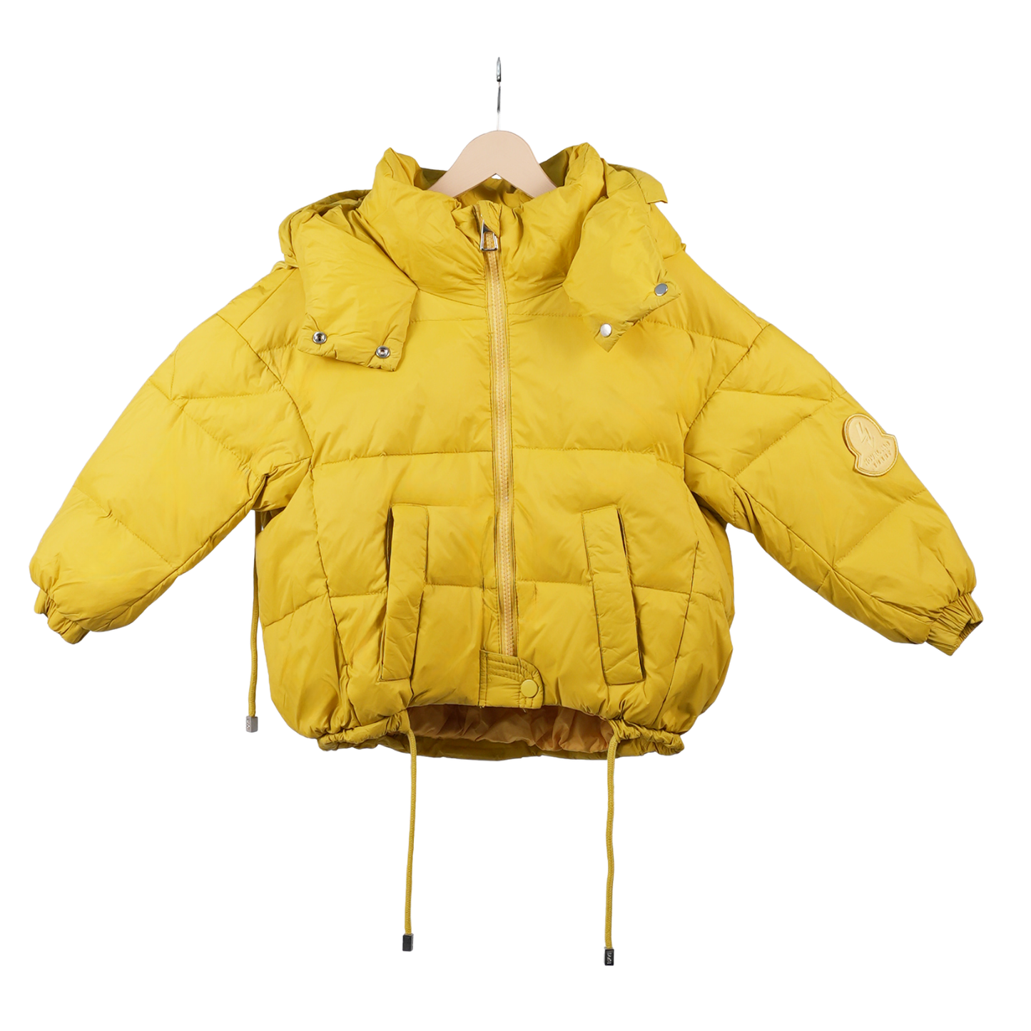 Mustard Quilted Puffer Jacket