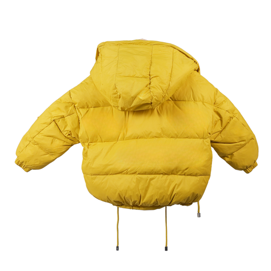 Mustard Quilted Puffer Jacket
