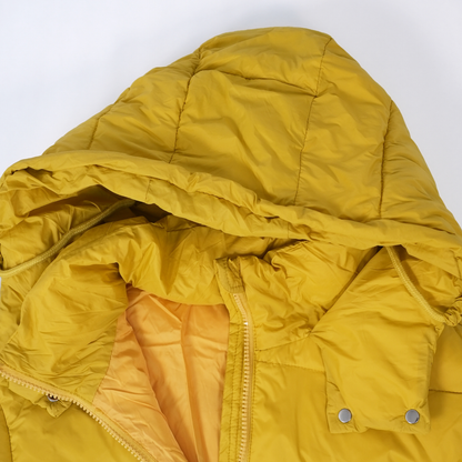 Mustard Quilted Puffer Jacket
