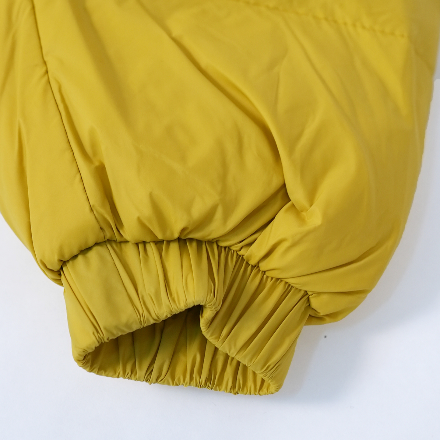 Mustard Quilted Puffer Jacket