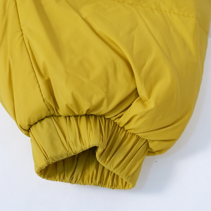 Mustard Quilted Puffer Jacket