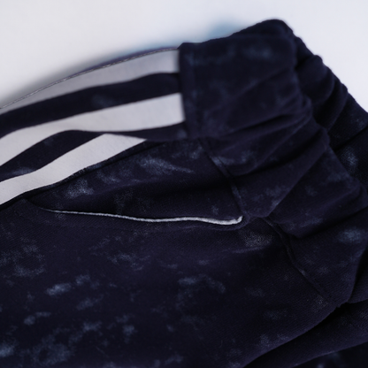 Navy Marble Tracksuit Set with bag