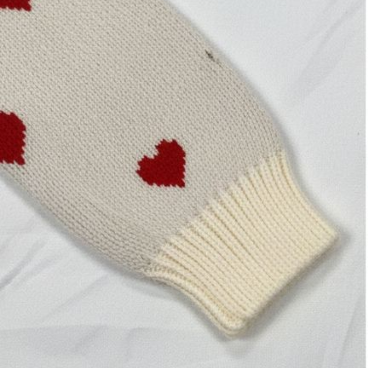 Cream Cupcake Knit Sweater
