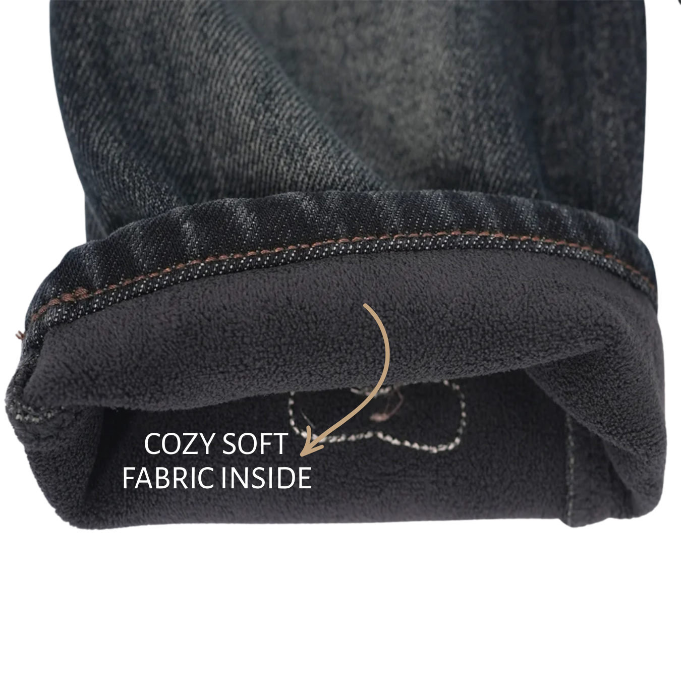 Bow Embroidered Denim Pants