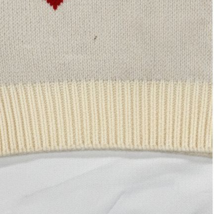 Cream Cupcake Knit Sweater