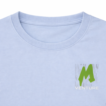 Light Blue “M Venture” Graphic T-Shirt