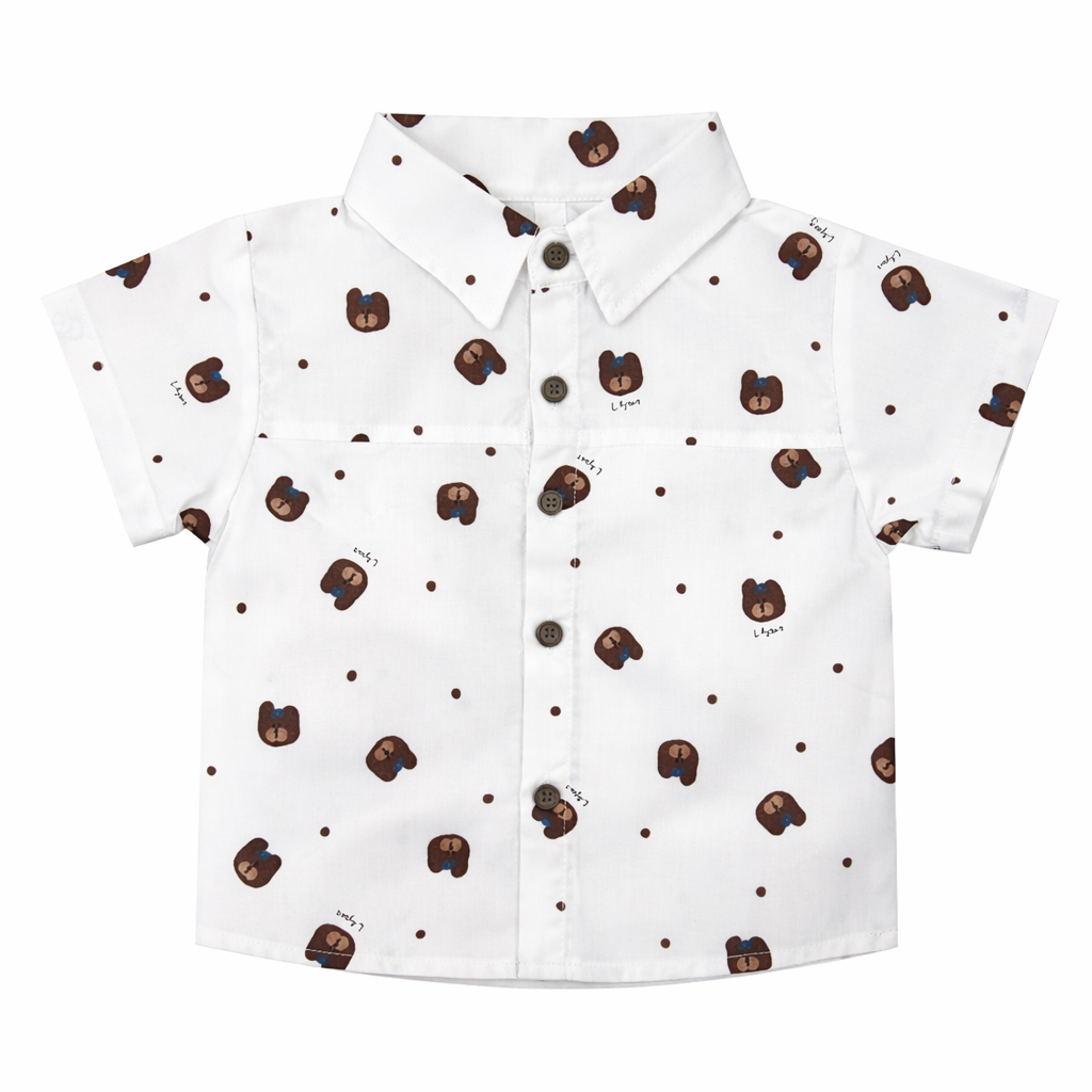 Bear Print 3-Piece Co-ord Set