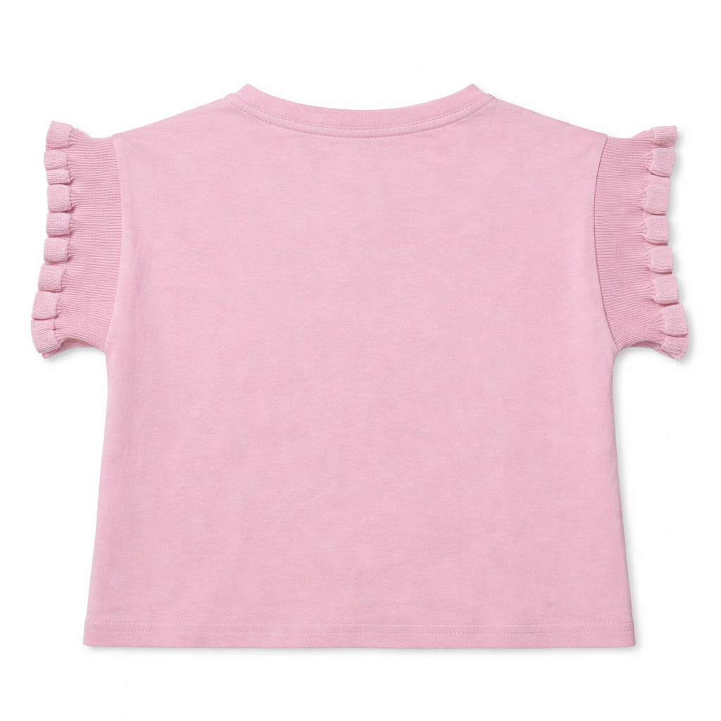 Blush Bloom Appliqué Tee