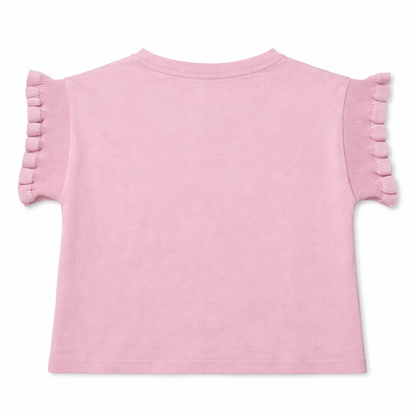 Blush Bloom Appliqué Tee