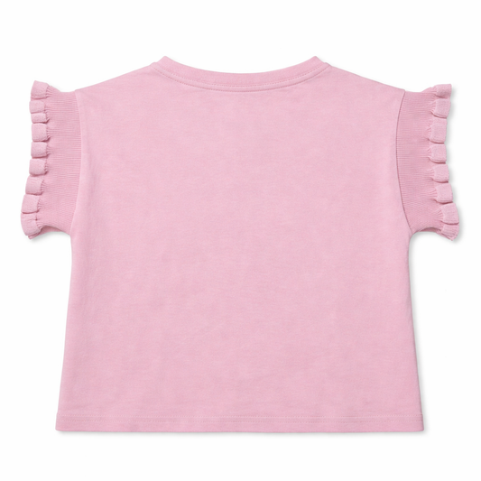 Blush Bloom Appliqué Tee