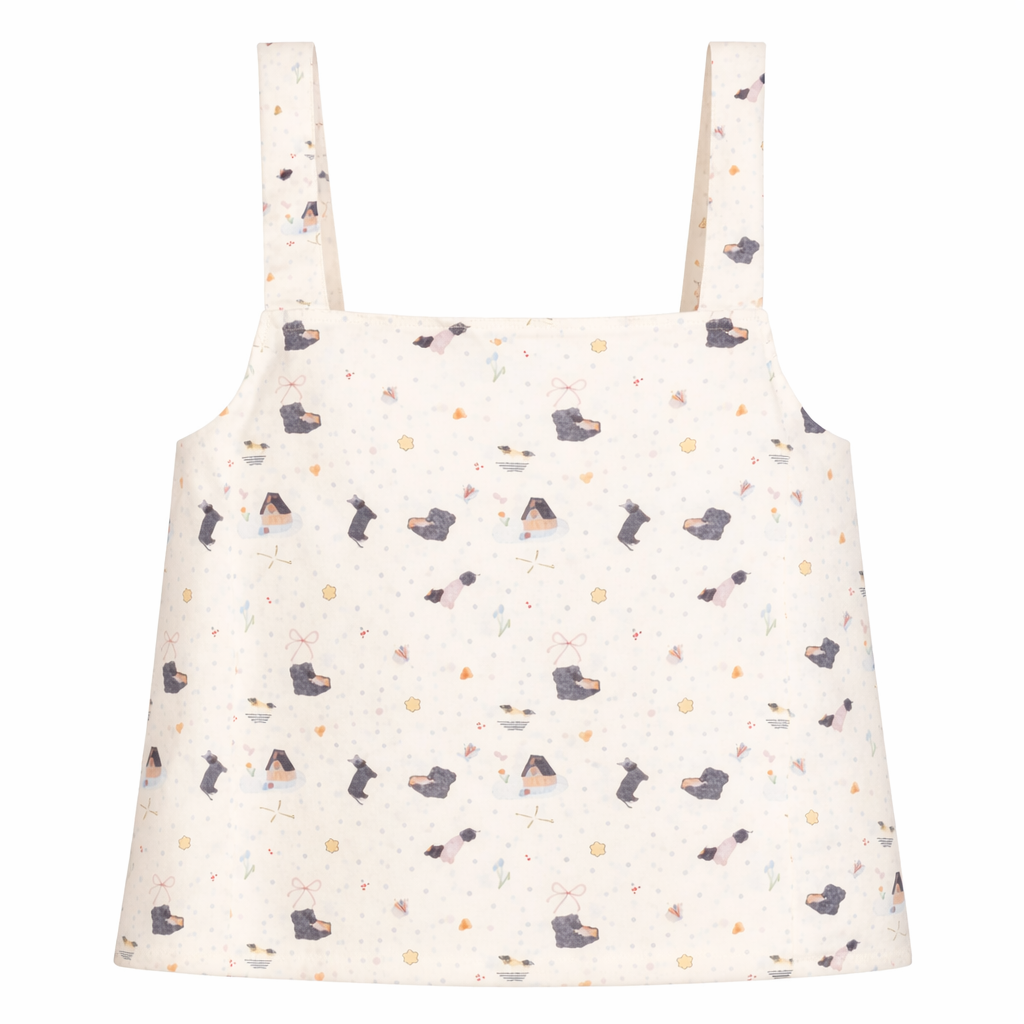Pinafore & Tank Set