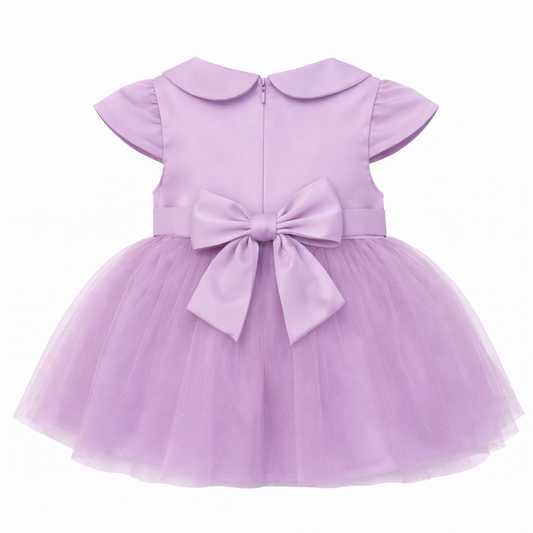 Purple Sparkle Party Dress