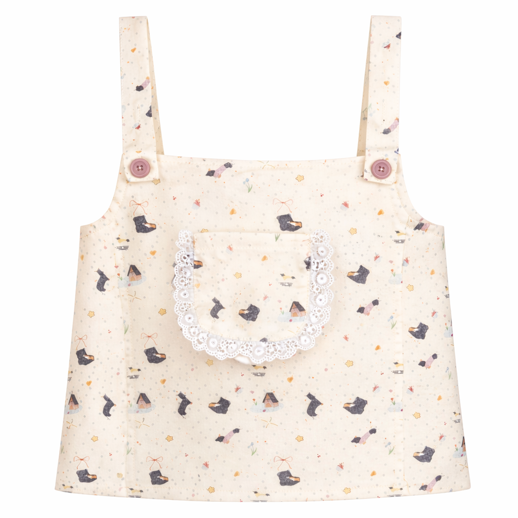 Pinafore & Tank Set