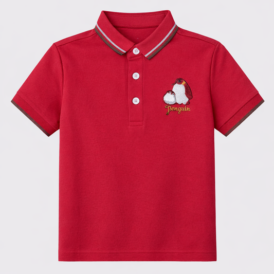 Red Penguin Classic Polo Tee