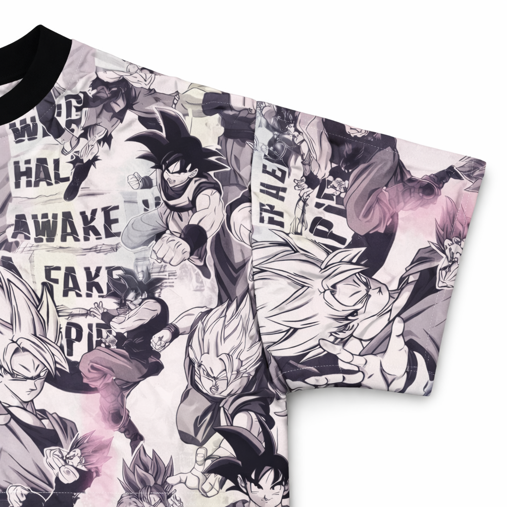 Boys Anime Print All-Over T-Shirt