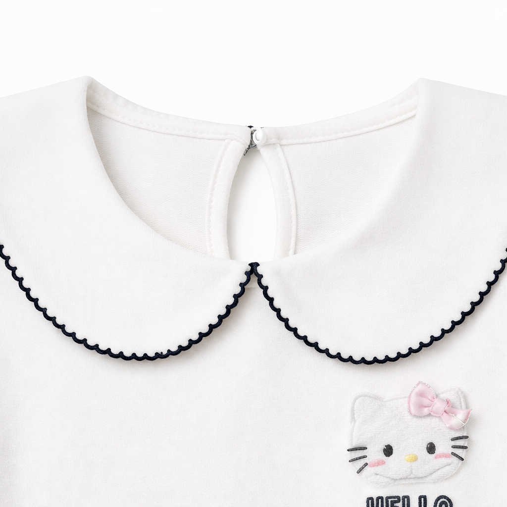 Kitty Collar Skirt Co-ord Set