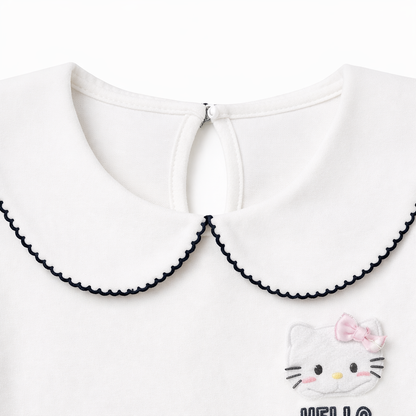 Kitty Collar Skirt Co-ord Set