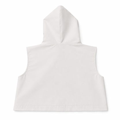 white Cargo Hoodie Co-ord Set