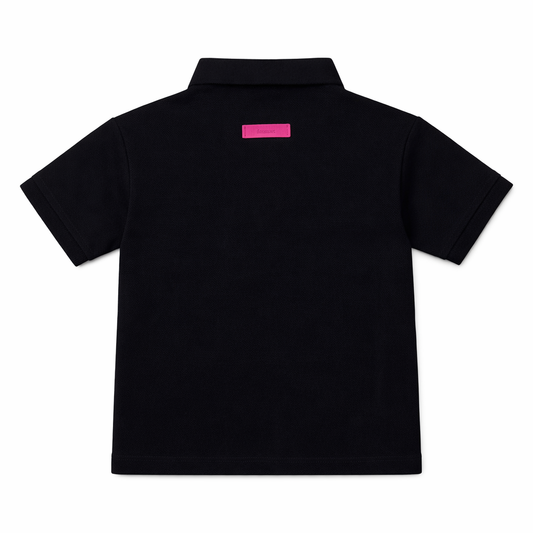 Minimal Patch Polo Tee