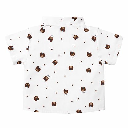 Bear Print 3-Piece Co-ord Set