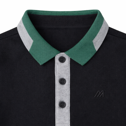 Contrast Trim Polo Tee