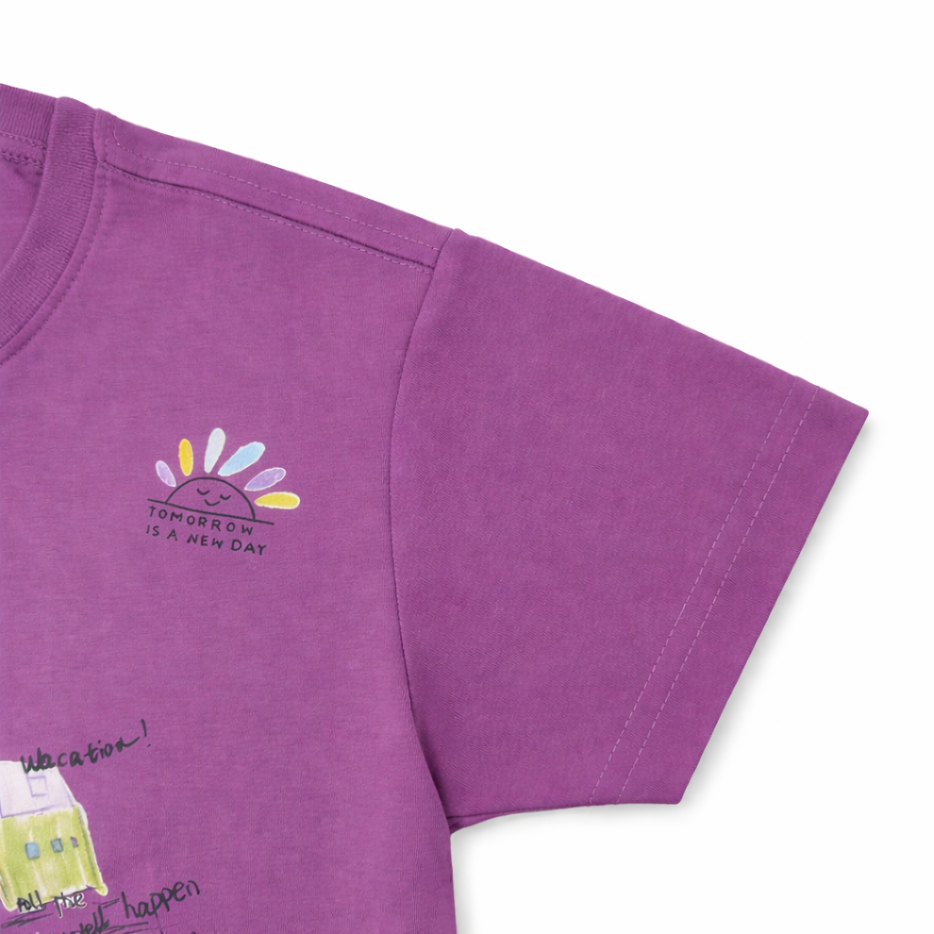 Purple Graphic Tee