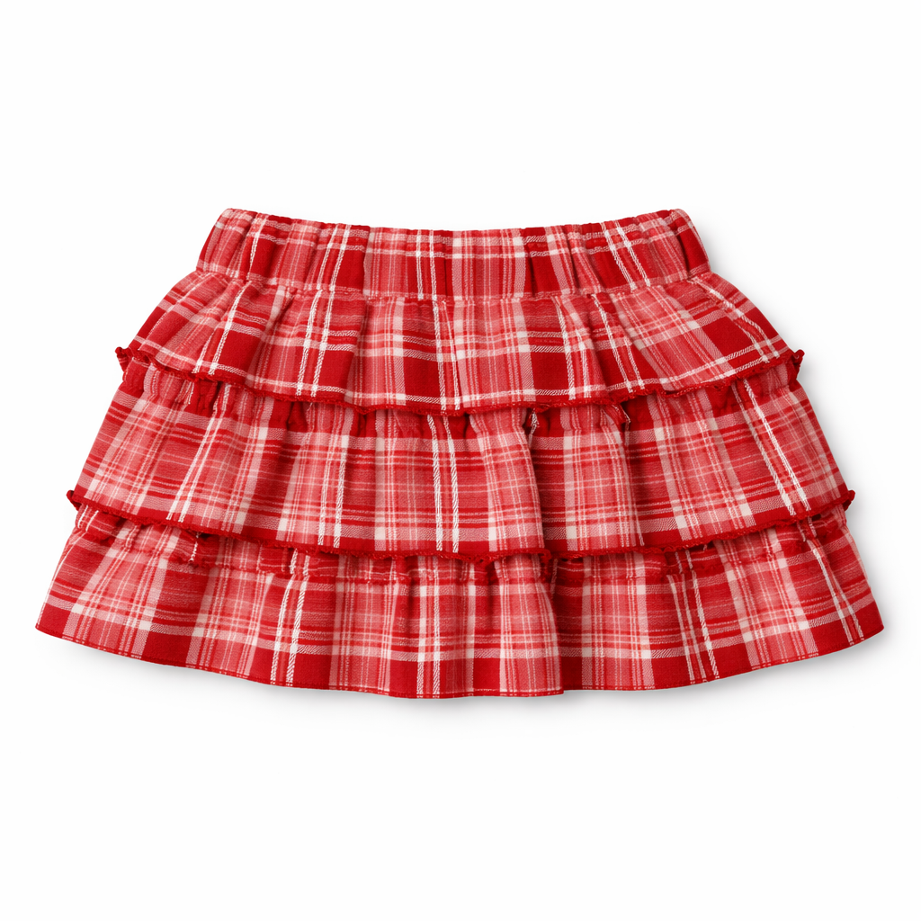 'M' kitty Skirt Set