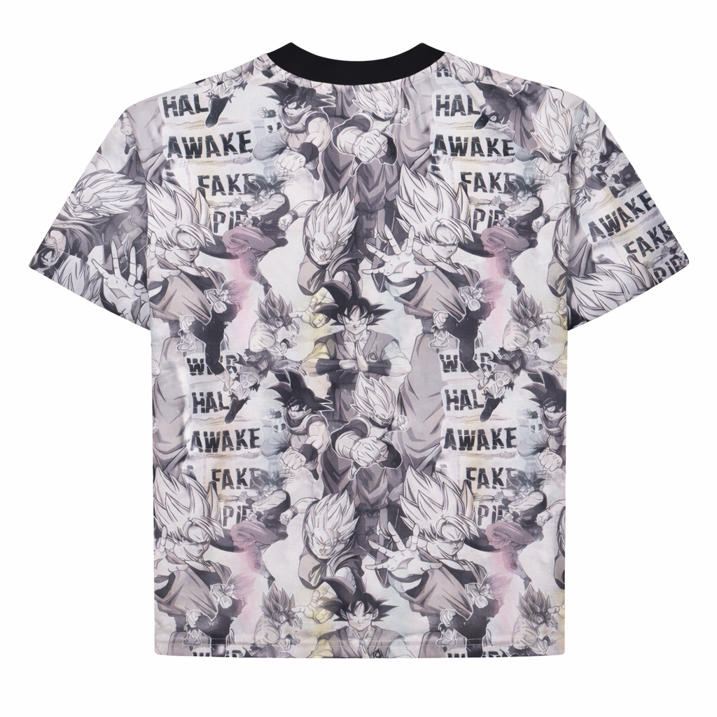 Boys Anime Print All-Over T-Shirt