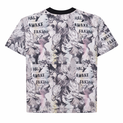 Boys Anime Print All-Over T-Shirt